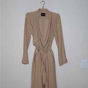 Express Tan Women's Pea Coat